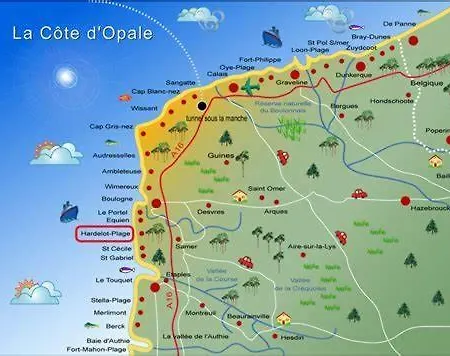 דירה Ab Du Parc Neufchâtel-Hardelot